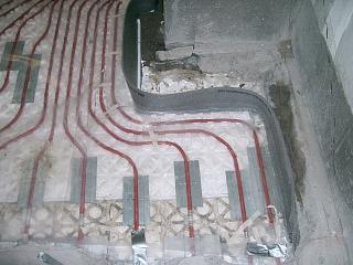 hydronic under floor heating system, 水熱式地暖系統，水熱式地台發熱系統，水管發熱，水暖式地暖工程