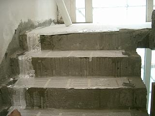 staircase floor heating