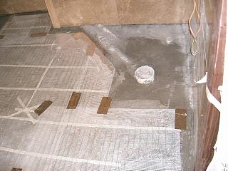 under floor heating system